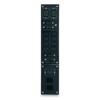 APC Service Bypass Panel- 230V, 32A, BBM, IEC320 C20/HW input, IEC-320 Output- (2) C19 (8) C13 view 2