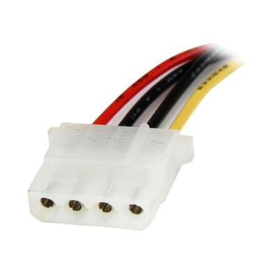 StarTech.com 12in SATA to LP4 Power Cable Adapter - F/M view 2
