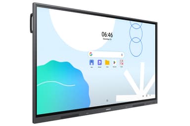 Samsung WA75D interactive whiteboard 190.5 cm (75") 3840 x 2160 pixels Touchscreen Grey view 4