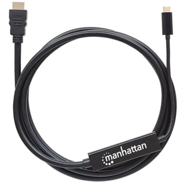 Manhattan USB-C to HDMI Cable, 4K@30Hz, 2m, Black, Male to Male, Three Year Warranty view 5
