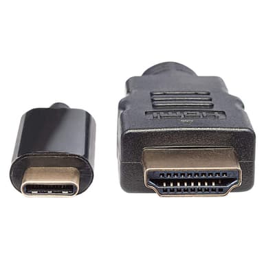 Manhattan USB-C to HDMI Cable, 4K@30Hz, 2m, Black, Male to Male, Three Year Warranty view 3