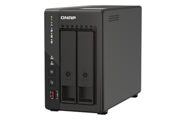 QNAP QVP-21C NAS/storage server Tower Intel® Celeron® J6412 8 GB DDR4 0 TB QVR Pro Black view 6