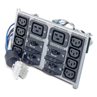 APC Symmetra RM 220-240V Backplate Kit w/(8) IEC320 C13 & (2) IEC320 C19 view 2