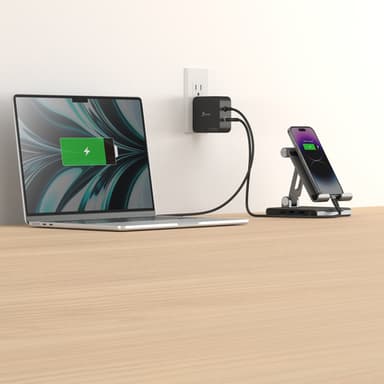j5create 102W GaN PD USB-C 2-Port Charger with Changeable AC Plugs view 6