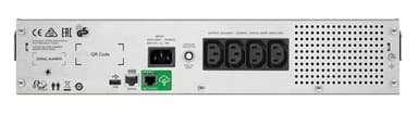 APC Smart-UPS C, Line Interactive, 1500VA, Rackmount 2U, 230V, 4x IEC C13 outlets, SmartConnect port, USB and Serial communication, AVR, Graphic LCD view 2