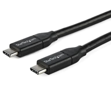 StarTech.com USB-C to USB-C Cable w/ 5A PD - M/M - 1 m (3 ft.) - USB 2.0 - USB-IF Certified view 1