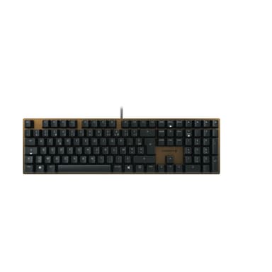 CHERRY KC 200 MX keyboard Universal USB AZERTY French Black, Bronze view 1