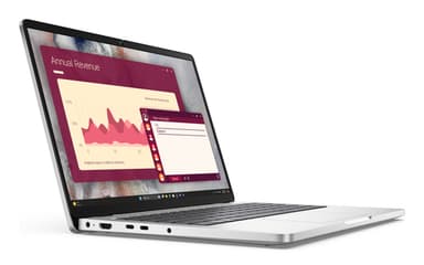 DELL Pro 14 PC14250 Intel Core Ultra 7 265U Laptop 35.6 cm (14") Full HD+ 16 GB DDR5-SDRAM 512 GB SSD Wi-Fi 6E (802.11ax) Windows 11 Pro Platinum QWERTY UK English view 2