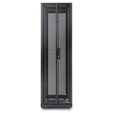 APC NetShelter AV, Server Rack Enclosure, 42U, 10-32 Threaded Rails, Black, 1991H x 600W x 825D mm view 7