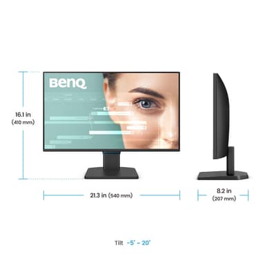 BenQ GW2490C computer monitor 60.5 cm (23.8") 1920 x 1080 pixels Full HD Black view 4