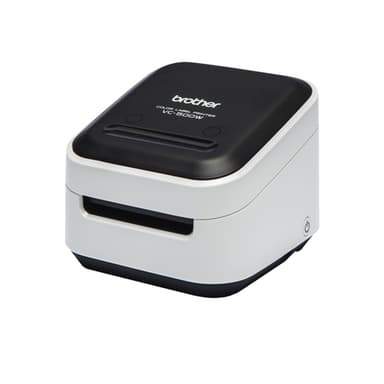 Brother VC-500W label printer ZINK (Zero-Ink) Colour 313 x 313 DPI 8 mm/sec Wired & Wireless Wi-Fi view 1