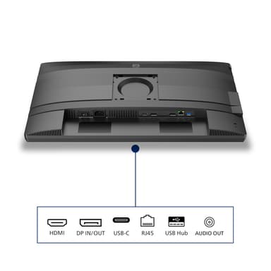 Philips 4000 series 24B2U4301/00 computer monitor 60.5 cm (23.8") 1920 x 1080 pixels Full HD LCD Grey view 6