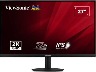 Viewsonic VA VA2708-2K-HD-2 computer monitor 68.6 cm (27") 2560 x 1440 pixels Quad HD LED Black view 2