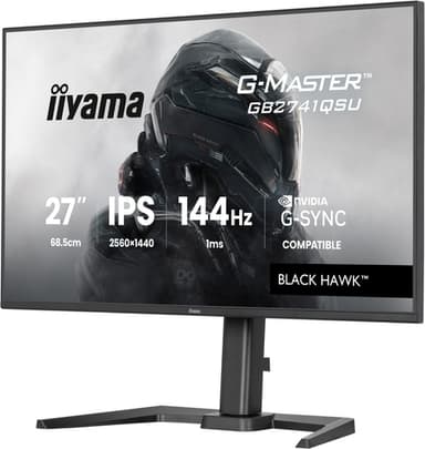 iiyama G-MASTER GB2741QSU-B1 computer monitor 68.6 cm (27") 2560 x 1440 pixels 4K Ultra HD LED Black view 3