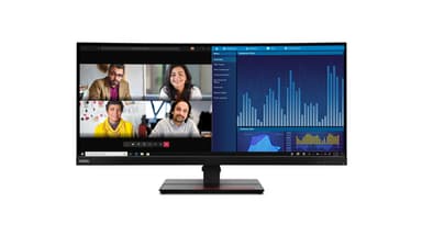 Lenovo ThinkVision P34w-20 computer monitor 86.7 cm (34.1") 3440 x 1440 pixels Wide Quad HD LED Black view 5