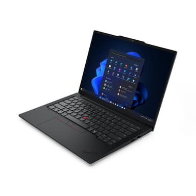 Lenovo ThinkPad E14 Gen 7 (Intel) Copilot+ PC Intel Core Ultra 5 226V Laptop 35.6 cm (14") WUXGA 16 GB LPDDR5x-SDRAM 512 GB SSD Wi-Fi 6E (802.11ax) Windows 11 Pro English Black view 2