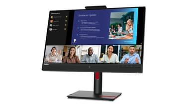 Lenovo ThinkVision T24v-30 computer monitor 60.5 cm (23.8") 1920 x 1080 pixels Full HD LED Black view 2
