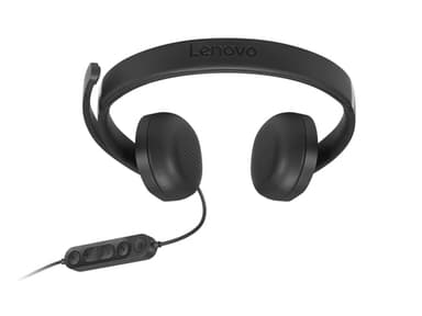 Lenovo VoIP Headset 5000 Wired Head-band Office/Call center USB Type-C Black view 4
