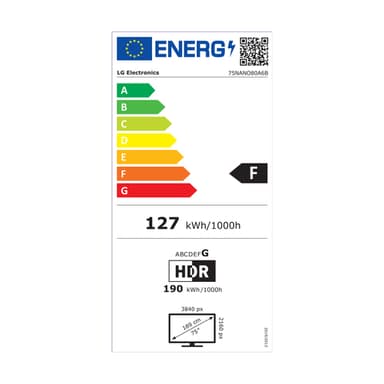 LG 75NANO80A6B.AEK TV 190.5 cm (75") 4K Ultra HD Smart TV Wi-Fi Blue view 11