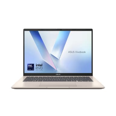 ASUS Vivobook 14 X1407CA-LY086W Intel Core Ultra 5 225H Laptop 35.6 cm (14") WUXGA 16 GB DDR5-SDRAM 512 GB SSD Wi-Fi 6 (802.11ax) Windows 11 Home Gold view 1