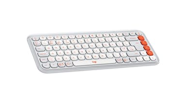 Logitech POP Icon Keys keyboard Universal Bluetooth QWERTY UK English White view 4