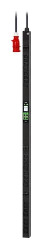 APC Easy PDU Metered Zero U 22 kW 230V (18) C13 (6) C19 IEC309 view 1