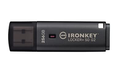 Kingston Technology IronKey 256GB Locker Plus 50 G2, FIPS 197, AES-256 view 1