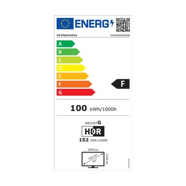 LG 65NANO80A6B.AEK TV 165.1 cm (65") 4K Ultra HD Smart TV Wi-Fi Blue view 11