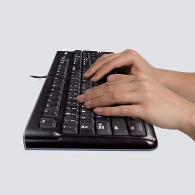 Logitech K120 Corded Keyboard view 6