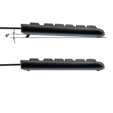 Logitech K120 Corded Keyboard view 9
