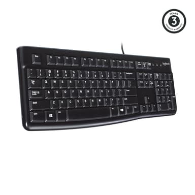 Logitech K120 Corded Keyboard view 7