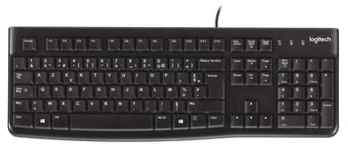 Logitech K120 Corded Keyboard view 1