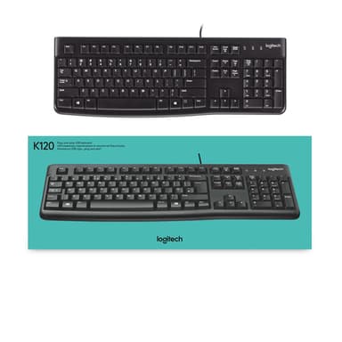 Logitech K120 Corded Keyboard view 15