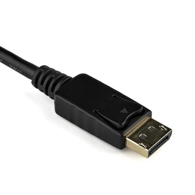 StarTech.com DisplayPort to VGA Adapter - Active DP to VGA Converter - 1080p Video - DisplayPort Certified - DP/DP++ Source to VGA Monitor Cable Adapter Dongle - Latching DP Connector view 4