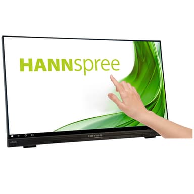 Hannspree HT225HPB computer monitor 54.6 cm (21.5") 1920 x 1080 pixels Full HD LED Touchscreen Tabletop Black view 10