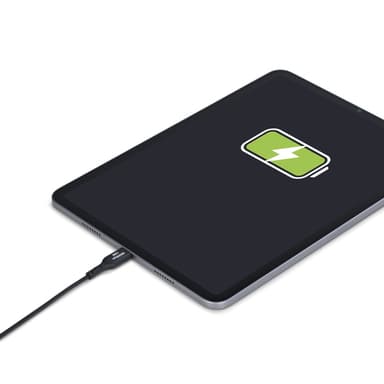 StarTech.com 3ft (1m) USB-A to USB-C Charging Cable, Charge & Sync, 3A, USB 2.0, TPE Jacket - Black USB Charging Cord view 9