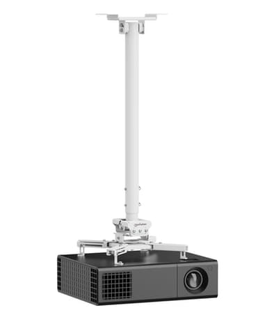 Manhattan Projector Mount, Ceiling, Universal, Full Motion, Height Range: 745 to 1145mm, Max 35kg, White, 360° rotation, +/-20° Tilt, and +/-8° Swivel, Lifetime Warranty view 10
