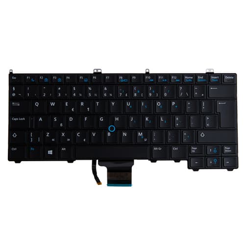 Origin Storage KBD Latitude E7440 Dutch Layout 84 Keys Non-Backlit Dual Point