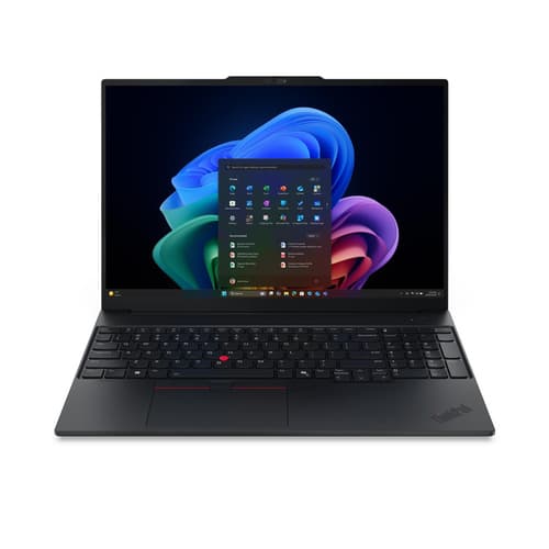 Lenovo ThinkPad E16 Gen 4 (Intel) Copilot+ PC Intel Core Ultra 5 325 Laptop 40.6 cm (16") WUXGA 16 GB DDR5-SDRAM 512 GB SSD Wi-Fi 7 (802.11be) Windows 11 Pro Black English