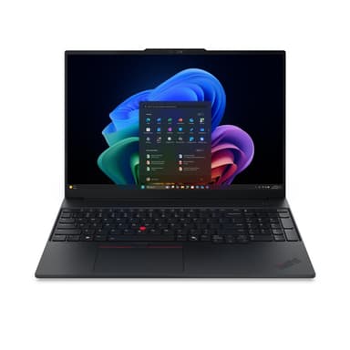 Lenovo ThinkPad E16 Gen 4 (Intel) Copilot+ PC Intel Core Ultra 5 325 Laptop 40.6 cm (16") WUXGA 16 GB DDR5-SDRAM 512 GB SSD Wi-Fi 7 (802.11be) Windows 11 Pro Black English view 1