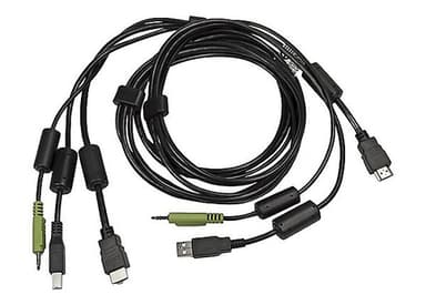 Vertiv CBL0162 KVM cable Black 1.8 m view 1