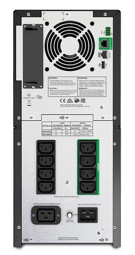 APC Smart-UPS SMT2200IC - 8x C13, 1x C19, USB, SmartConnect, 2200VA view 2