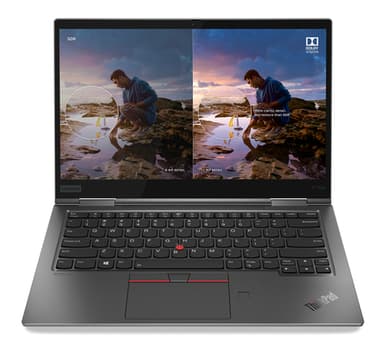 T1A Lenovo ThinkPad X1 Yoga Gen 5 Refurbished Intel® Core™ i5 i5-10310U Ultraportable 35.6 cm (14") Touchscreen Full HD 16 GB LPDDR3-SDRAM 512 GB SSD Wi-Fi 6 (802.11ax) Windows 11 Pro Grey UK English view 1