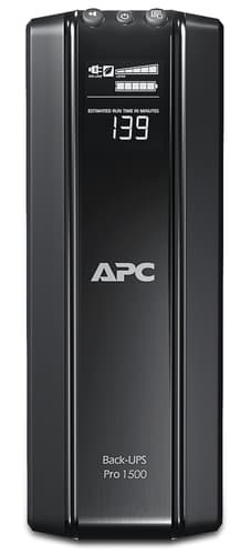 APC Back-UPS Pro, 1500VA/865W, Tower, 230V, 10x IEC C13 outlets, AVR, LCD, User Replaceable Battery view 5