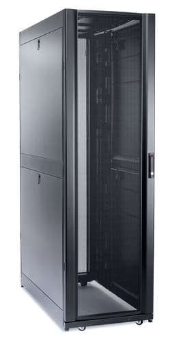 APC NetShelter SX 52U 42U Freestanding rack Black view 2