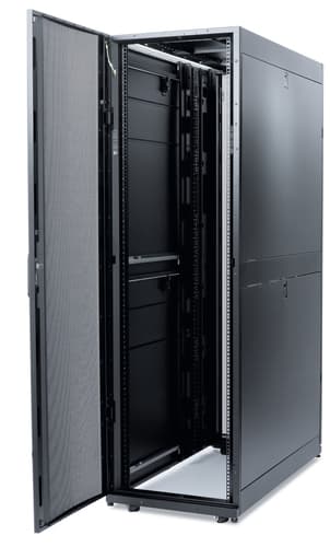 APC NetShelter SX 52U 42U Freestanding rack Black view 4