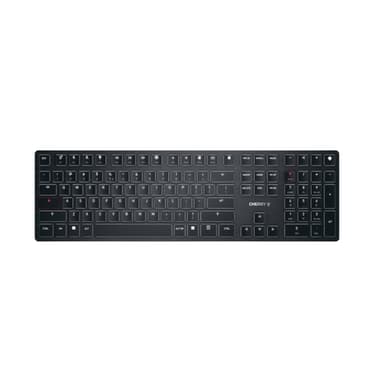CHERRY KW X ULP keyboard Universal USB + RF Wireless + Bluetooth QWERTY US International Black view 1