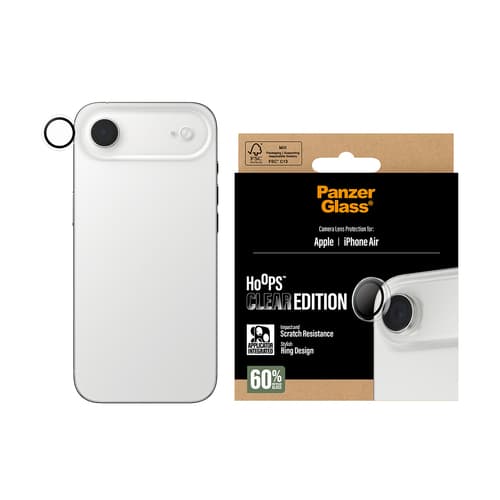 PanzerGlass ® Hoops® Camera Lens Protector Transparent iPhone Air Clear screen protector Apple 1 pc(s)