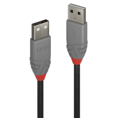 Lindy 5m USB 2.0 Type A to A Cable, Anthra Line view 1