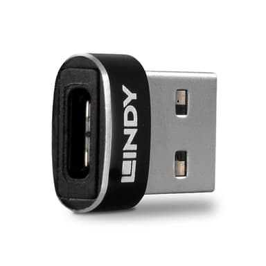 Lindy USB 2.0 Low Profile Type A to C Adapter view 2